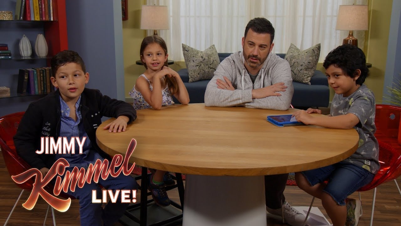 Kids Teach Jimmy Kimmel About Fart Apps