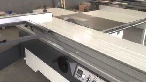 Precision Sliding Table Saw Working Video (1)