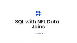 Celebrity SQL with NFL Data   Episode 4: Joins Profile