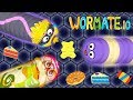 Wormate.io Я ЛЮБЛЮ ВКУСНЯШКИ! Мульт игра для детей как Slither.io про ЧЕРВЕЙ СЛАДКОЕЖЕК