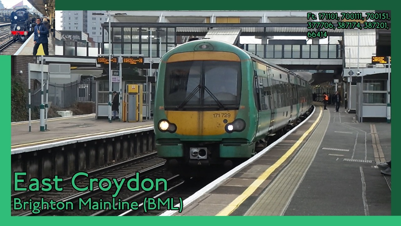 Great Tones and Ex GWR/GN/C2C Trains at East Croydon! | 16/12/25 | BML |