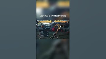 Lees 122 DMG Heat Combo #leechaolan #tekken8 #lee