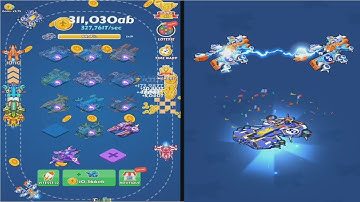 Merge Plane All 50 Airplaines Unlocked - Max Level