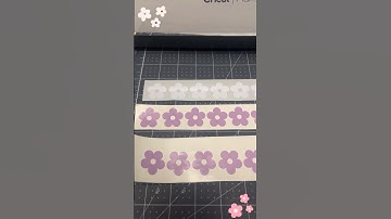 Flower decals #cricut #cricutmaker #decal #customdecals #decalsstickers
