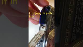 Sony Cybershot DSC W370 What type of SD card does it use #shorts