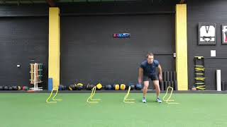 90 Degree Hurdle Jumps