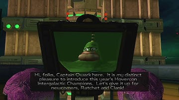 Ratchet and Clank 1 PS3 version walkthrough Part 15 HoverBoard Race