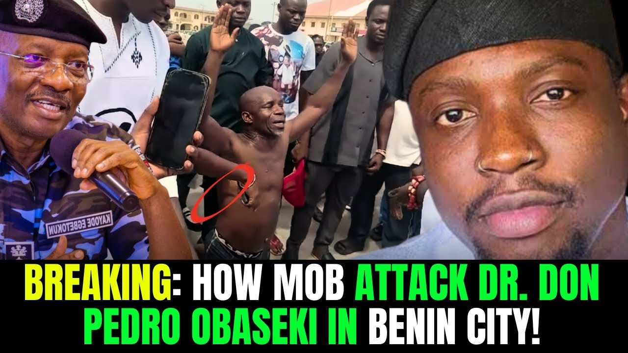 SHOCKING! HOW DON PEDRO WAS ATTACKED BY MOB IN BENIN CITY EDO STATE 