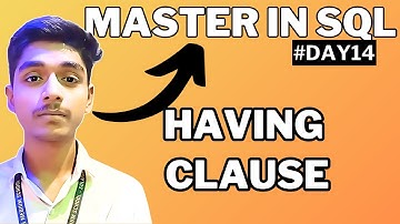 🔍 SQL HAVING Clause Explained with Examples | SQL Tutorial for Beginners