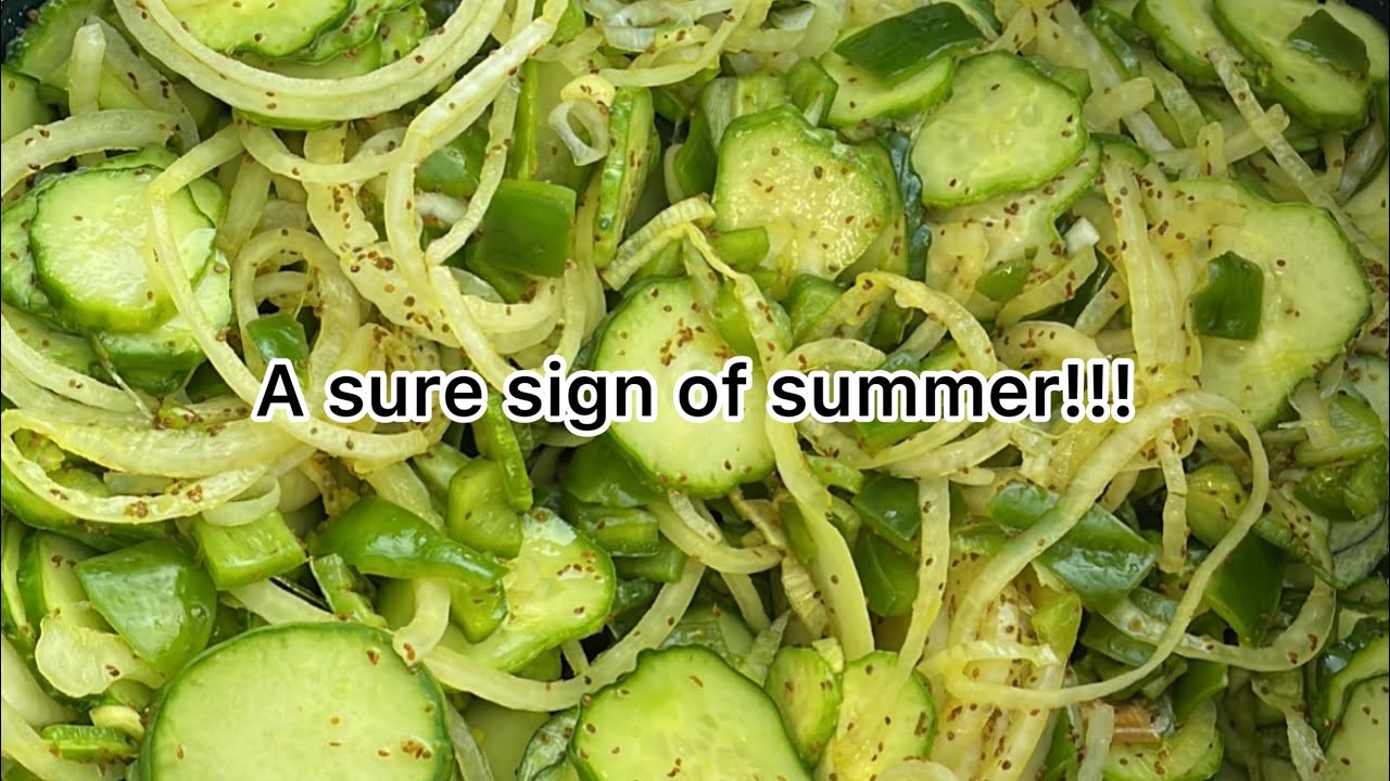 GARDEN fresh REFRIGERATOR PICKLE RELISH YouTube