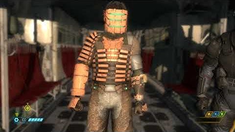 Dead Space 1 Suit Warzone Lift off Animation Garry