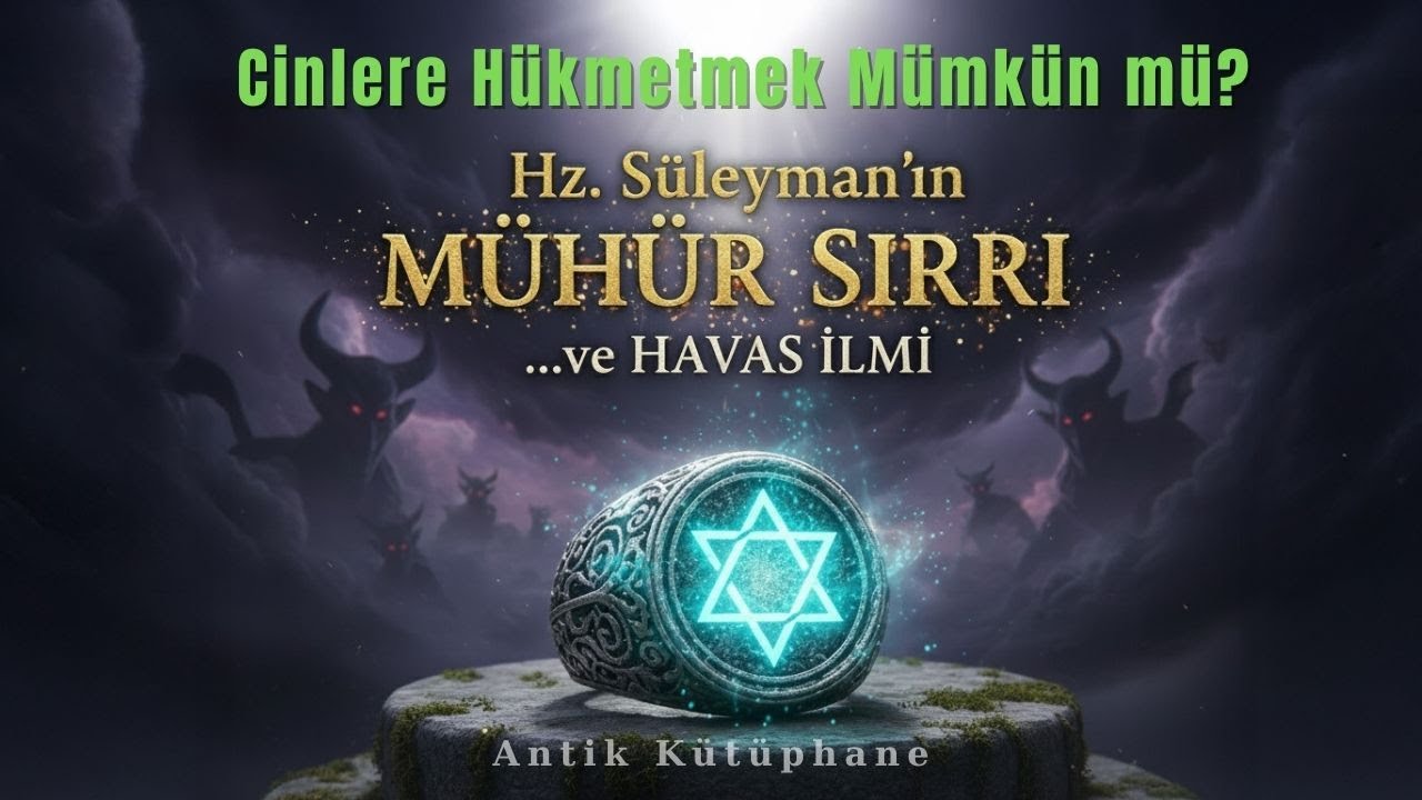 Hz. Süleymanın Mühür Sırrı ve Havas İlmi
