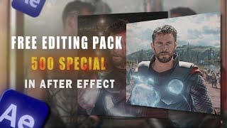 500 Subscriber Special My Secret Editing Pack | After effects Editing Pack free |