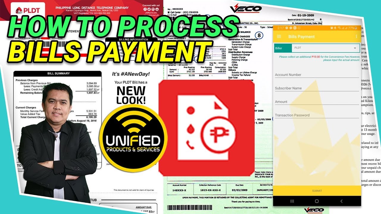 How to Process Bills Payment in Unified (Actual Transaction) at Magkano ...