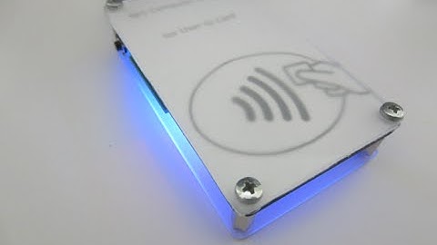 Arduino based NFC computer unlocker V2.0 using NFC Bridge by elecfreaks with my LED Add on