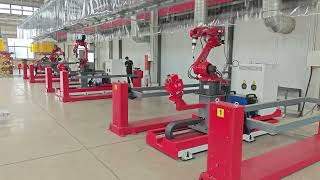 Welding Positioner + Floor Rail Station | Complete Workcell