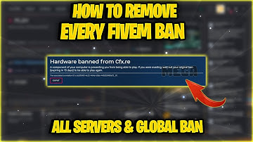 How To Get Unbanned from FiveM | All Servers | Global Ban