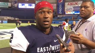 93rd East-West Shrine Game Postgame Interview: DB Natrell Jamerson (Wisconsin)