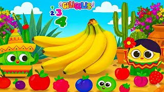 🍎 Explore Alphabet &amp; Fruits | Giligilis Kids English Songs + Vocabulary Learning Adventure 🎼🎶