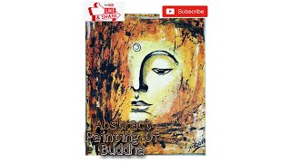 buddha painting easy abstract