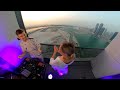 A relaxing house dj set with a sunset view on the balcony  djs leonica  ray ro