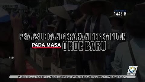 Pemasungan Gerakan Perempuan pada Masa Orde Baru