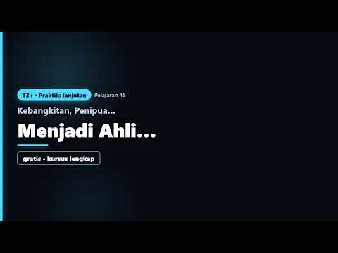 Pelajaran 45 · T3-4 — Menjadi Ahli Sentimen Indikator (Kebangkitan, Penipuan,… | Menguasai Investasi