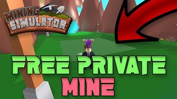 FREE VIP/PRIVATE MINE IN MINING SIMULATOR (Roblox)