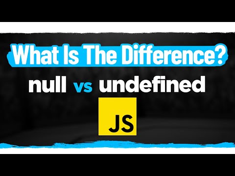 Video: Moet ik null of undefined gebruiken?