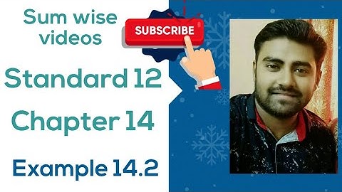 NCERT Physics class 12 chapter 14 EXAMPLE 14.2 #physicsuniversewithjaiminshah