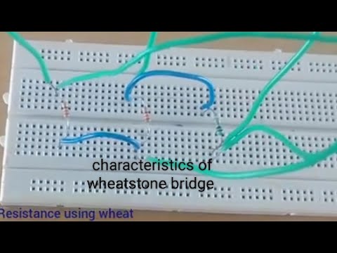 Weha Bridge Router System Stone Wheat stone bridge to measure Resistance @easy engineering #easy # ...