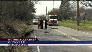 Glenville man dies in motorcycle accident