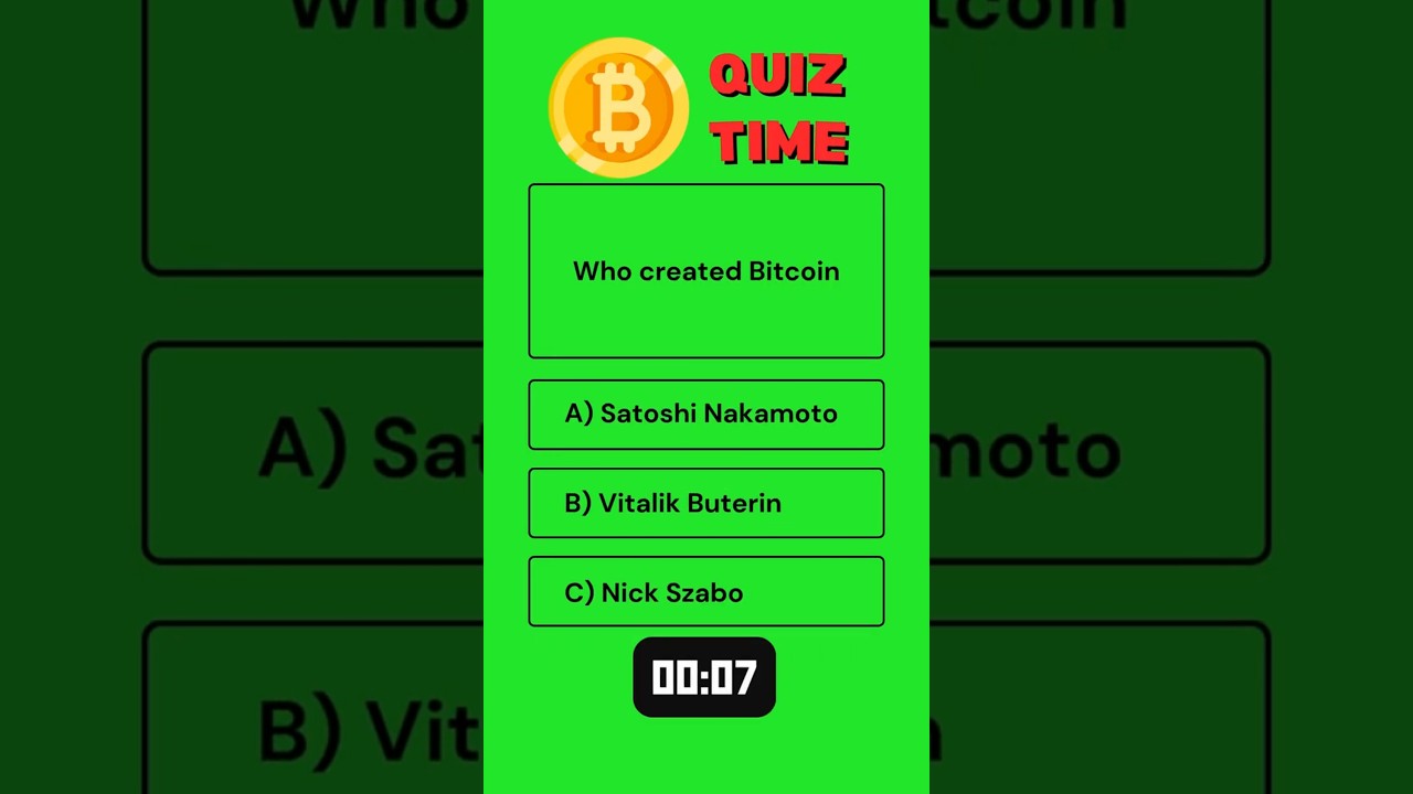 Crypto Bitcoin Quiz #1