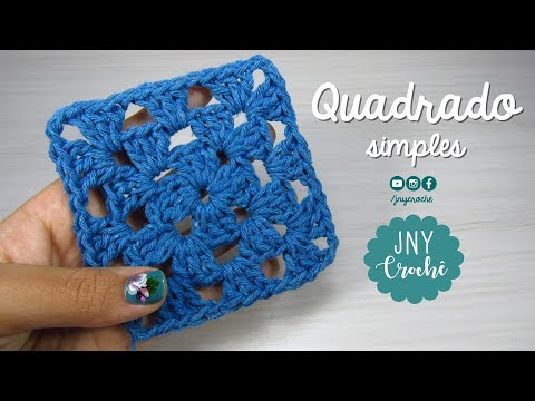 Vídeo: Como Fazer Quadrados De Crochê