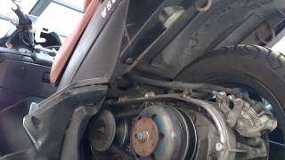 スカイウェイブ250S　Vベルトテスト　cj43a