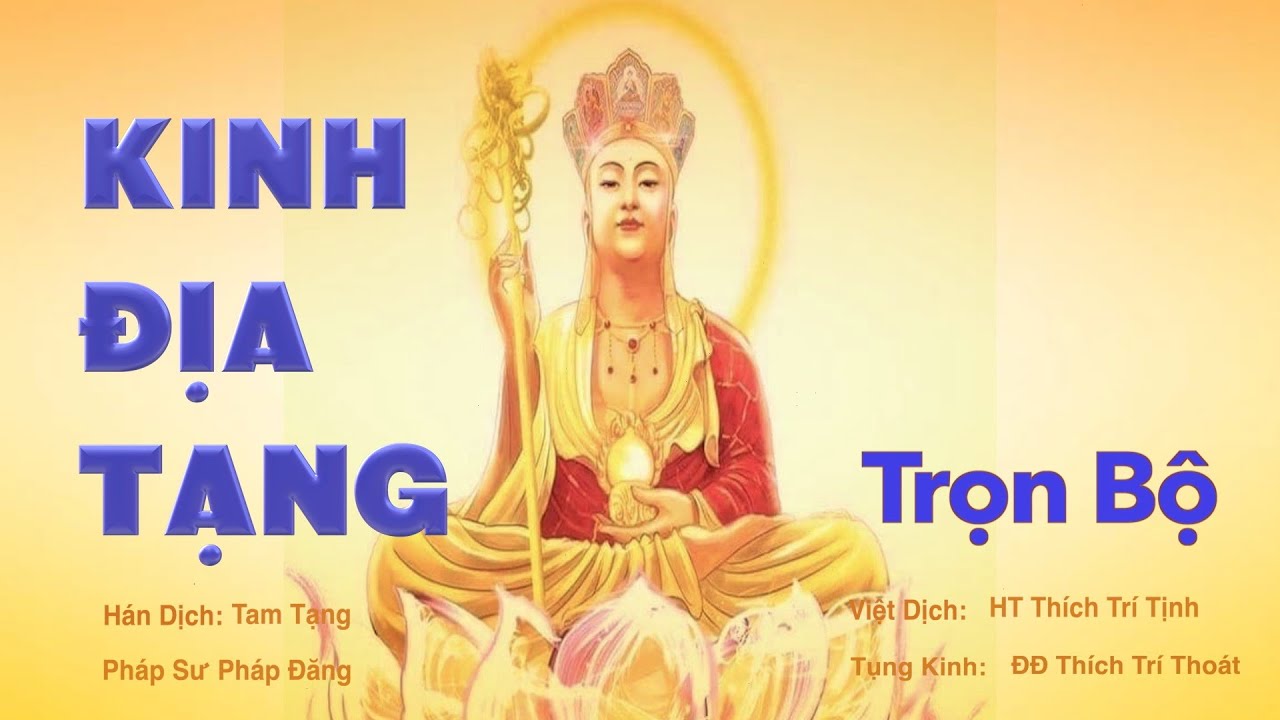 KINH ĐỊA TẠNG - TRỌN  BỘ 