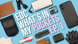 What's In My Pockets Ep. 1 - EDC (Everyday Carry) of April 2018