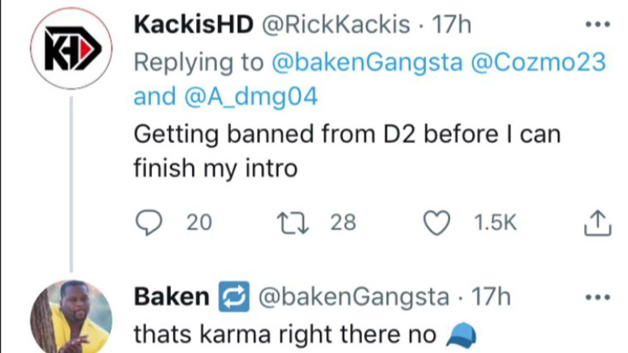 Rick Kackis gets some sweet revenge on bakengangsta