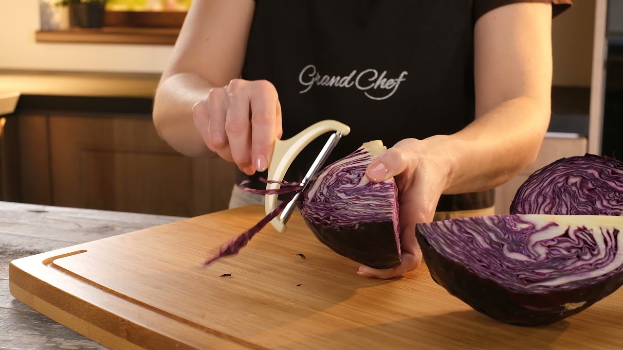 Cabbage Shredder Product Demonstration 