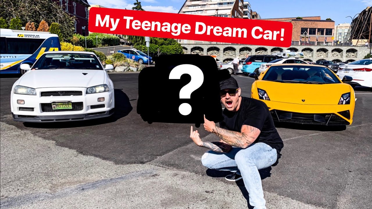 skyline bike REVEALING MY SURPRISE DREAM CAR I BOUGHT IN CASH YESTERDAY! *ROAD TRIP LAMBO & R34 GTR*