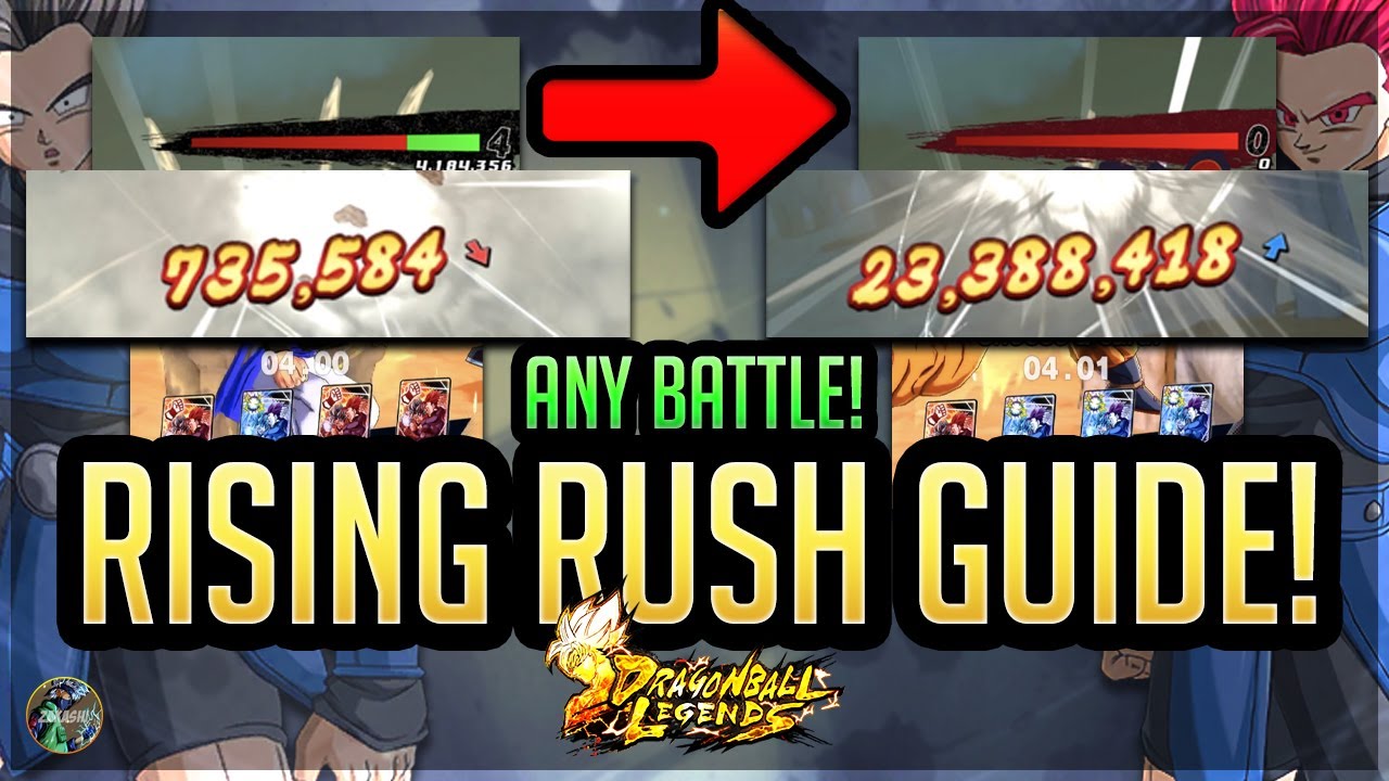 Dragon Ball Legends How To Increase Rising Rush Damage