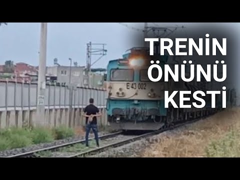 @NTV  Adana'da bir kişi trenin önünü kesti: Tren güçlükle durabildi