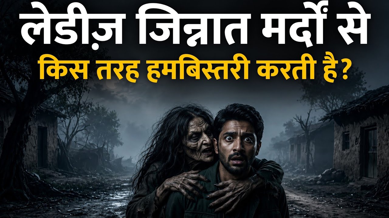 Chudail Mardon Ko Kaise Phasati Hai? | Female Jinn Ki Haqeeqat | Darawani Horror Story
