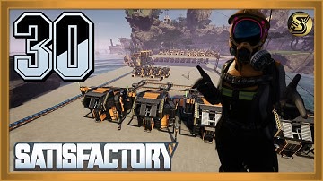 SETTING UP OUR COMPUTER FACTORY | SATISFACTORY - PART 30