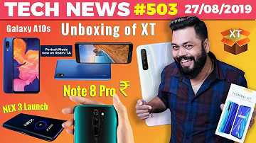 Redmi Note 8 Pro Price, Realme XT Unboxing, vivo NEX 3 Launch, Redmi 7A Portrait,Galaxy A10s-TTN#503