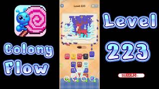 Colony Flow Level 223 Walkthrough | All Gameplay Solution | Go Answer