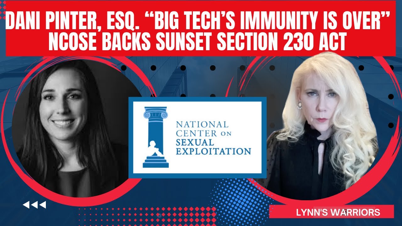 Big Tech’s Immunity Is Over: NCOSE Backs Sunset Section 230 Act