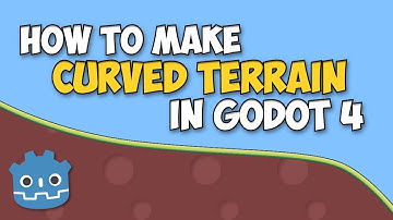 How to make 2D Curved Terrain in Godot 4 - Tutorial