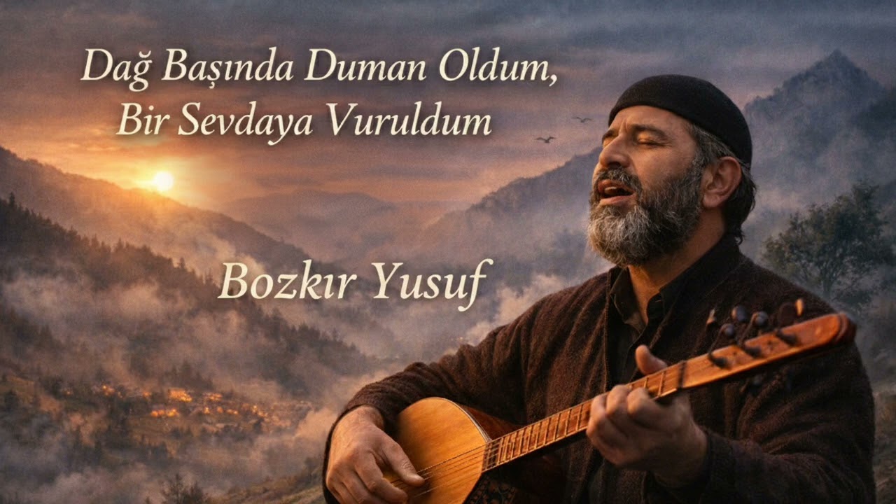 Bozkır Yusuf    Dağ Başında Duman Oldum 