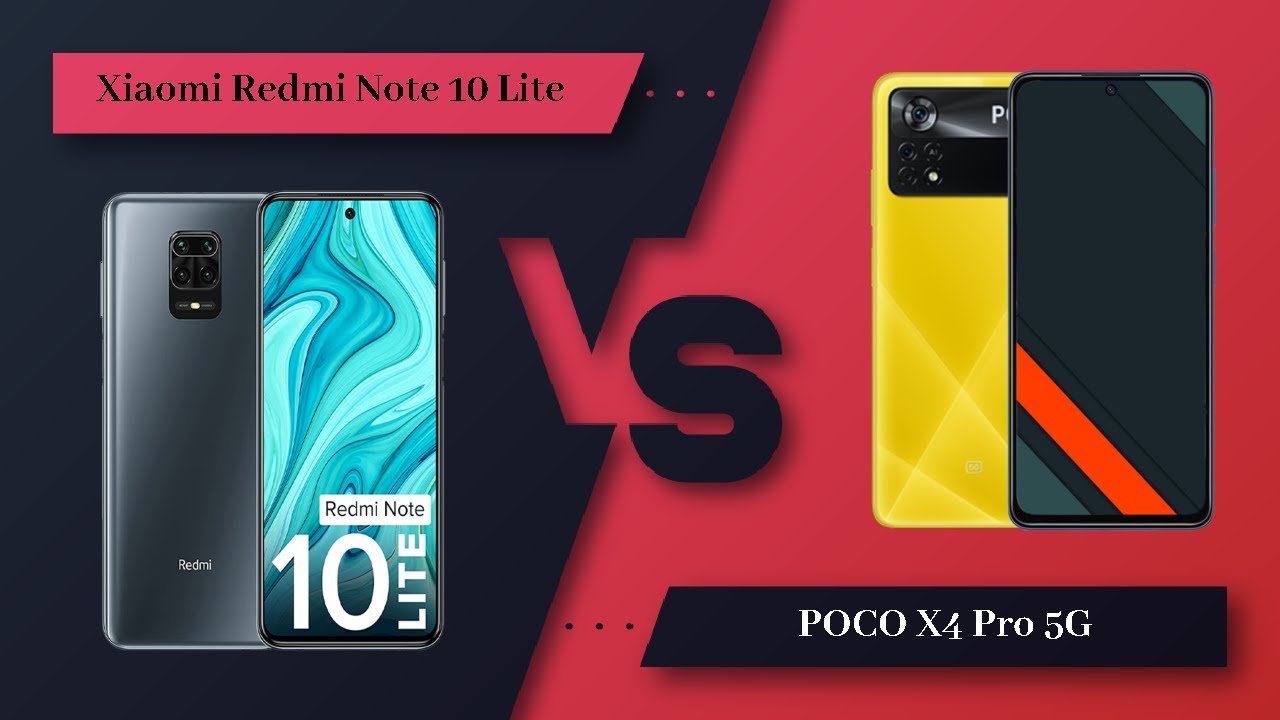 xiaomi mi note 10 lite vs poco x4 pro